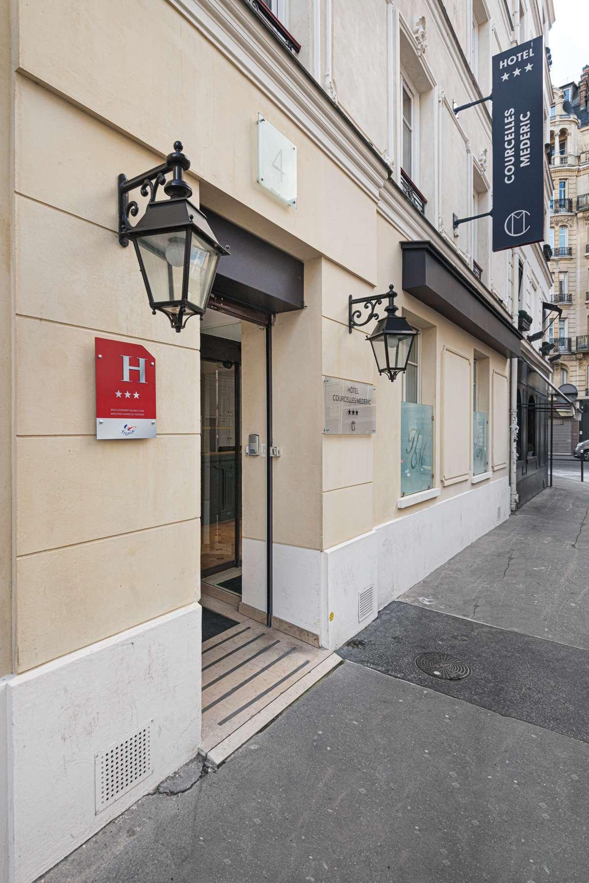Courcelles Mederic Hotel Paris Exterior foto